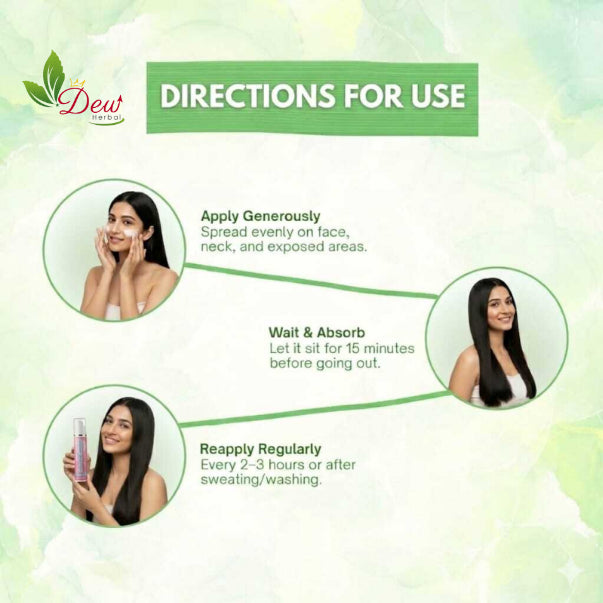 Sunscreen Moisturizing Cream